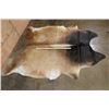Image 2 : *Brand New* Tri-color Dark Beige, Brown, and White COWHIDE or COWHIDE Rug