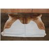 Image 3 : *Brand New* Tri-color Dark Beige, Brown, and White COWHIDE or COWHIDE Rug