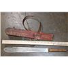 Image 2 : Antique Maasai SWORD with an Animal Hide Sheath