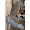 Image 8 : Life-sized BABOON on a Tree Log Wall Base