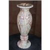 Image 1 : Big Carved and Polished Green Banded Onyx VASE