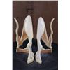 Image 5 : *TEXAS RESIDENTS ONLY* (2) Matching Carved ELEPHANT IVORY Tusk Sculptures from the Same Tusk