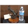 Image 8 : "Running Whitetail" Bronze Sculpture Signed by Tom Tischler #2/50 from 1989