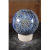 Image 6 : Big Polished BLUE LAPIS LAZULI Mineral Sphere Specimen