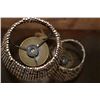 Image 8 : Polished NYALA and GEMSBOK Horn LAMP with African Porcupine Quill Shades