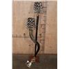 Image 9 : Polished NYALA and GEMSBOK Horn LAMP with African Porcupine Quill Shades