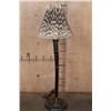 Image 1 : Polished GEMSBOK Horn LAMP with an African Porcupine Quill Shade