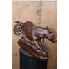 Image 11 : "Deafit" Leadwood or Ironwood Sculpture by Robert Nzali on a Wood Base