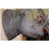 Image 5 : *TEXAS RESIDENTS ONLY* Real Skin BLACK RHINOCEROS Shoulder Mount with Reproduction Horns