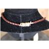 Image 6 : Leather Necklace with 3 Huge ALLIGATOR Teeth from a 13' Long Gator