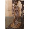Image 12 : Hand-carved Repurposed Antique African Railwood TABLE with No Top