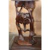 Image 15 : Hand-carved Repurposed Antique African Railwood TABLE with No Top