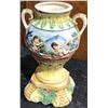 Image 5 : Glassware Lot: Coca-Cola Glasses, Hand Painted Vase, Crystal, and Barware