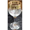 Image 7 : Glassware Lot: Coca-Cola Glasses, Hand Painted Vase, Crystal, and Barware