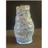 Image 8 : Lefton Taiwan Porcelain Boy Figurine and Alison Jaken Blue Glazed Ceramic Vase