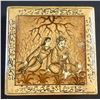 Image 2 : Sauza Tres Generaciones Bottle, 3 Patterned Glasses, Hand-Painted Persian Art Coaster Set