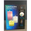Image 4 : Harry Potter House Pin Set in Case, AuraLED ColorCandles 3 Pack, Metal Pedestal Bowl