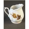 Image 11 : Floral Ceramic Kitchenware Set and Porcelain Creamer, Sugar Spoons