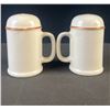 Image 4 : Floral Ceramic Kitchenware Set and Porcelain Creamer, Sugar Spoons