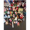 Image 4 : Large Assorted Lot of Hallmark, Carlton, and Various Christmas Ornaments 