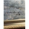 Image 3 : Framed Bowring Canvas Art, Signed, Approx. 32 x 44 Inches