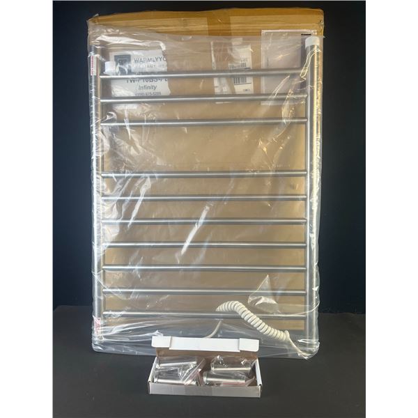 WarmlyYours TW-INC08S-PL Infinity Radiant Towel Warmer 