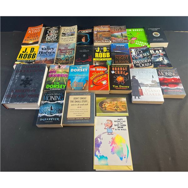 22 Popular Fiction and Non-Fiction Paperback Books 