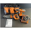 Image 1 : RIDGID 12V Power Tool Set: Drill, Reciprocating Saw, Charger,and Bag