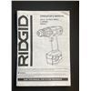 Image 4 : RIDGID 12V Power Tool Set: Drill, Reciprocating Saw, Charger,and Bag