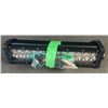 Image 6 : Lot: Tool Kit, Wooden Box With Tools, Tie Down Straps, LED Light Bar