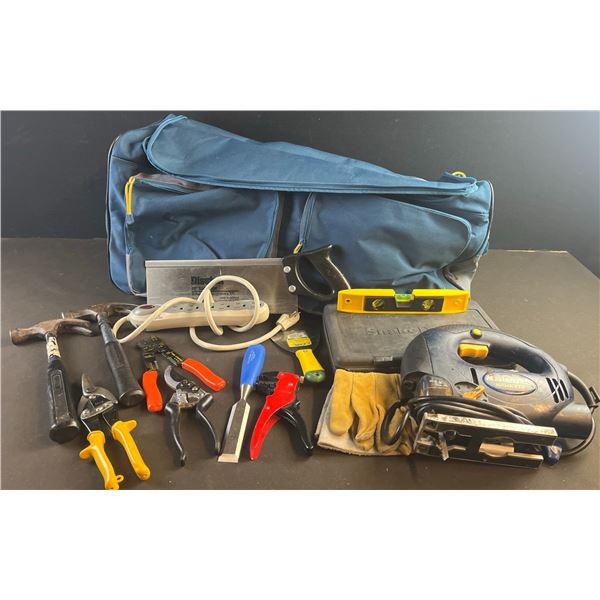 Hand and Power Tools Incl Mastercraft Jigsaw, Disston Backsaw, Screwdriver Kit