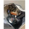 Image 6 : MAXIMUM Tool Bag With Mixed Tools, Solar Power Bank, TMJAPY Lights (Missing Cord)