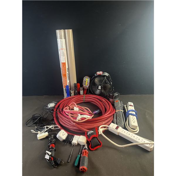 Extension Cords, Power Bars, Tools, Chargers, More