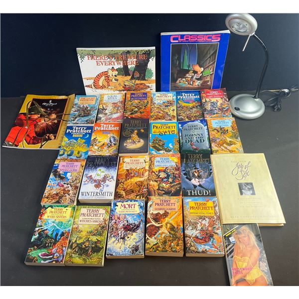 Large Book Lot Terry Pratchett Discworld and More