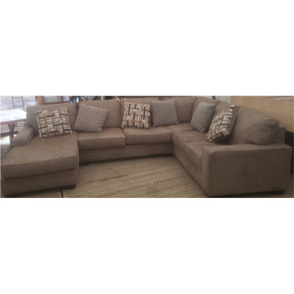 Ashley Furniture 3 Piece Sectional Sofa, Like New