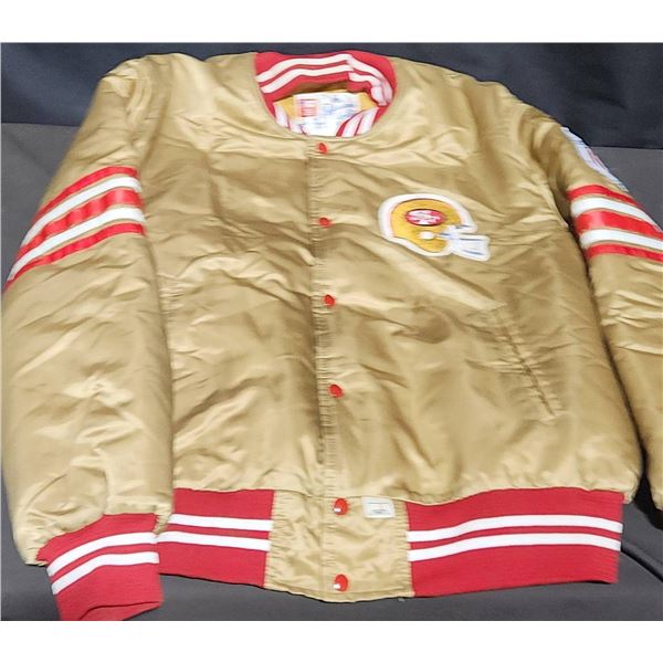 San Francisco 49ers NFL Satin Jacket by Shain of Canada