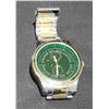 Image 2 : Remex Quartz Watch, Two-Tone Watch, Twisted Cable Cuff Bracelet