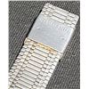 Image 7 : Remex Quartz Watch, Two-Tone Watch, Twisted Cable Cuff Bracelet
