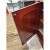 Image 3 : Mahogany Sideboard With Carved Back and Two Doors