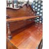 Image 6 : Mahogany Sideboard With Carved Back and Two Doors