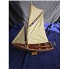 Image 8 : Ship Model Replicas, Nautical Barometer, and Lighthouse Decor
