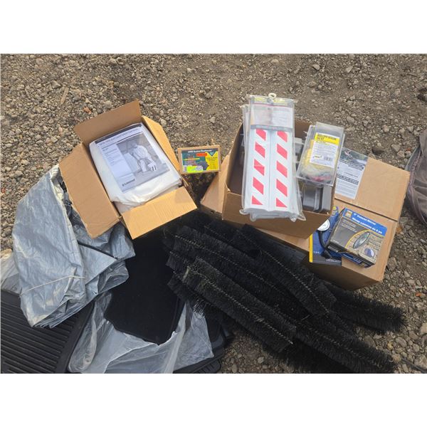 Safety Footwear, Garments, Mats, and Accessory Lot