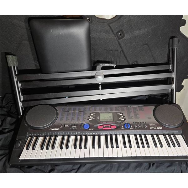 Casio CTK-531 Electronic Keyboard with Stand and Bench
