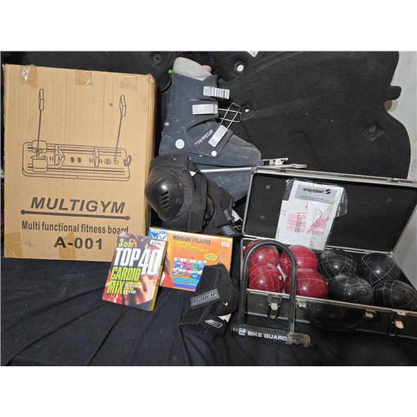 Exercise & Fitness: 2 Multigyms, Sportcraft Bocce Set, Inline Skates & More