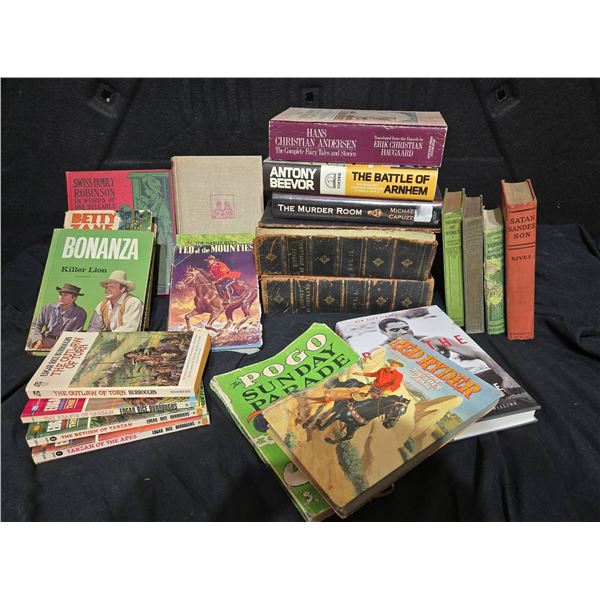 Mixed Books: Agatha Christie Set, Norton Anthology, History, Classics & More