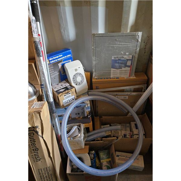 Electrical, HVAC, Plumbing Parts – Wire Case, Transformer, Fan Motor, Fittings