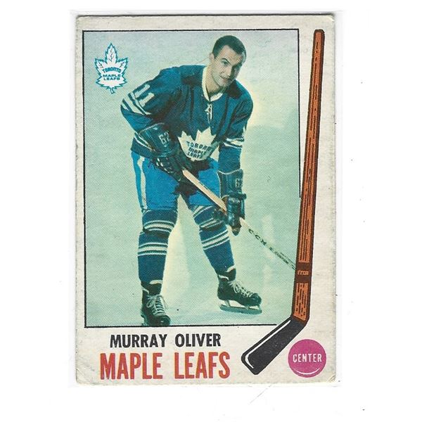 Murray Oliver 1969-70 O-Pee-Chee Hockey card #52