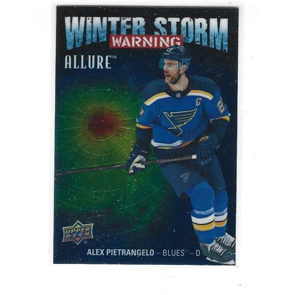 Alex Pietrangelo 2019-20 Allure Hockey Winter Storm Warning WSW-3