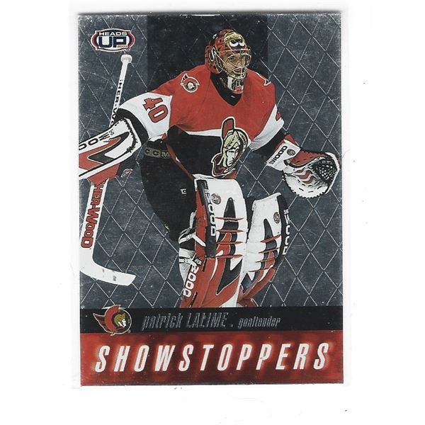 Patrick Lalime 2002-03 Heads Up Showstoppers card #15