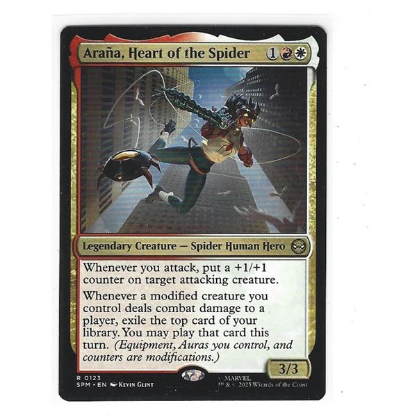 Magic The Gathering Arana, Heart of the Spider Rare R-0123